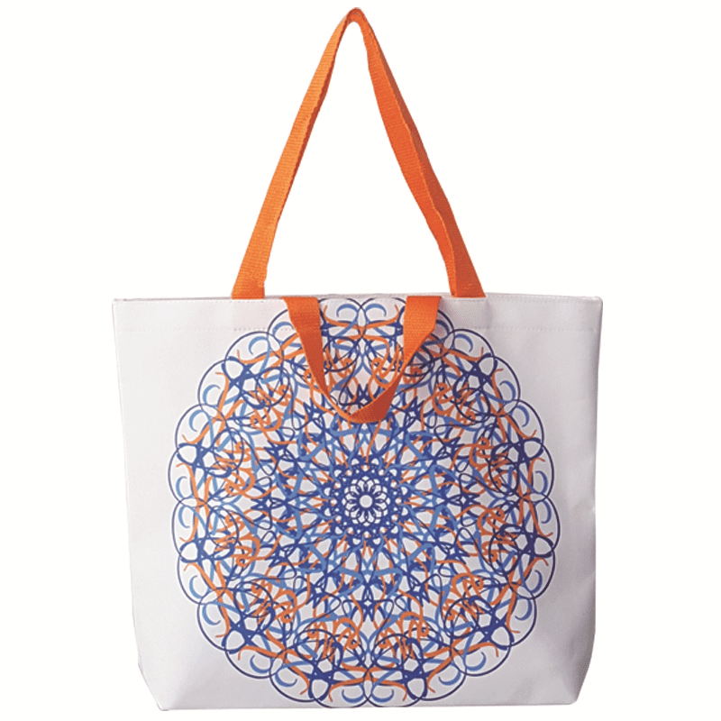 Blue Mandala Plaj Çantası 1 Blue Mandala Plaj Çantası